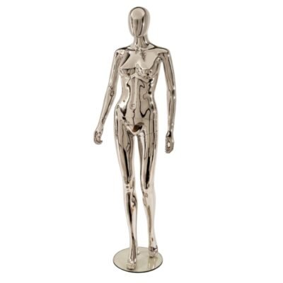 Chrome Female Mannequin