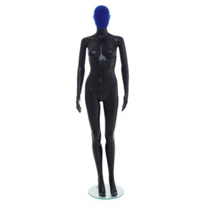 R356BP Black Female Mannequin