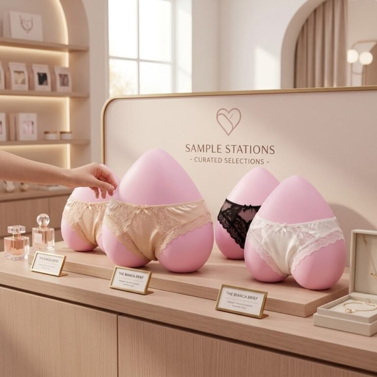 lingerie display