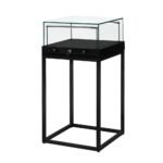 Black Glass Counter Display Case