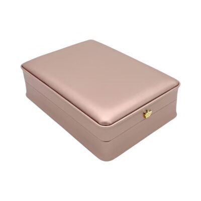 Rose Gold Wedding Jewellery Set Box