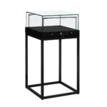 Black Glass Counter Display Case