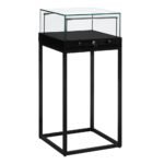 Black Glass Counter Display Case