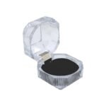Clear Octagonal Ring Box