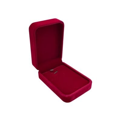 Red Velvet Pendant Box