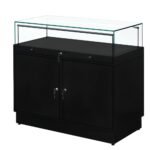 Black Glass Counter Display Case