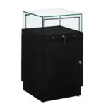 Black Glass Counter Display Case