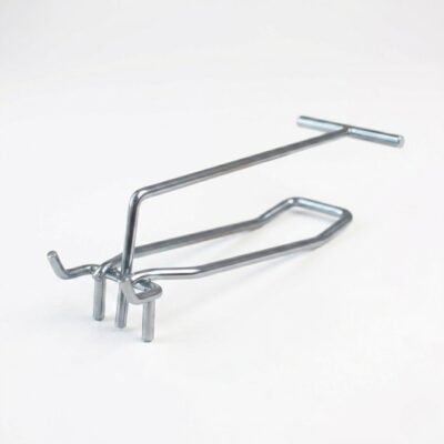 200mm Looped Euro Hook with Ticket Holder