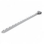 40cm Chrome Heavy Duty Notch Arm
