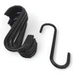 Black PVC Coated Heavy Duty S Hooks