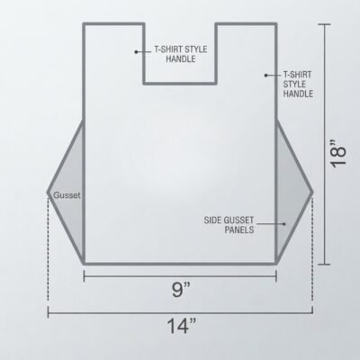 plastic vest carrier food bags size chart | Home