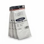 22 x 18 White Patch Handle Plastic Carrier Bag