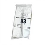Strong White Patch Handle Carrier Bag