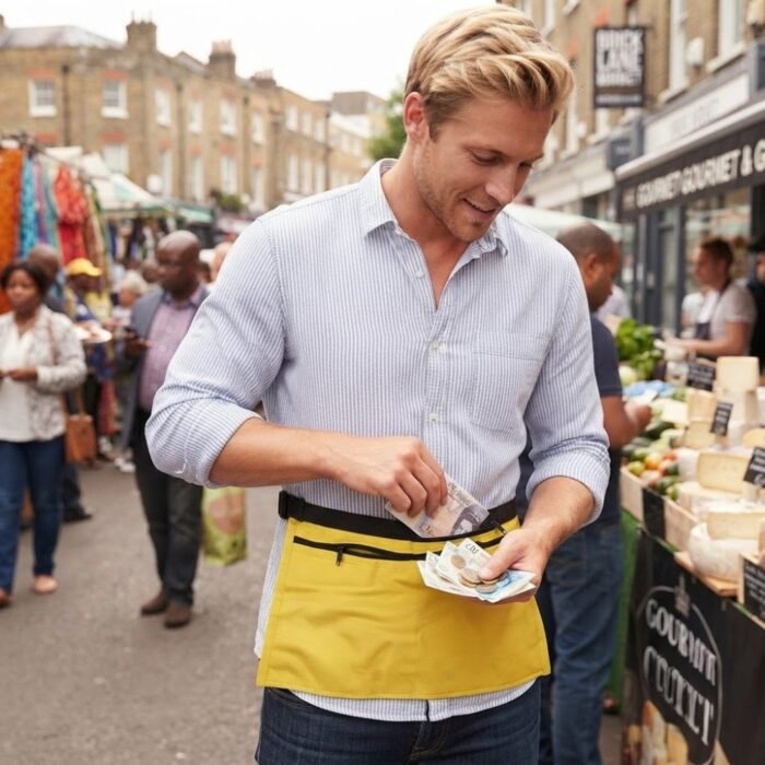 Yellow Market Stall Money Belt