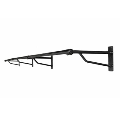 Wall Mounted Hanging Clothes Rail 3000mm – Black
