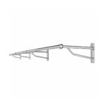Wall Mounted Hanging Clothes Rail 3000mm – Chrome