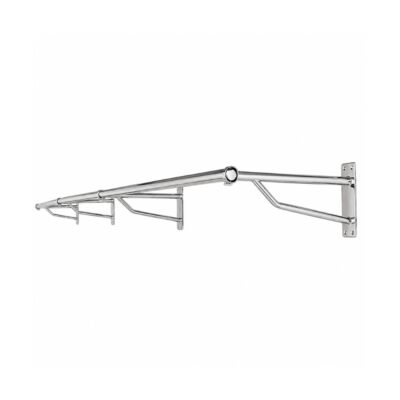 Wall Mounted Hanging Clothes Rail 3000mm – Chrome
