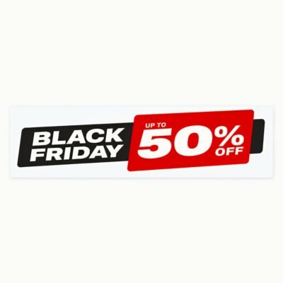Black Friday Sale Instore Now A1 Poster