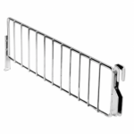 Low Wire Shelf Dividers for Retail Shelving