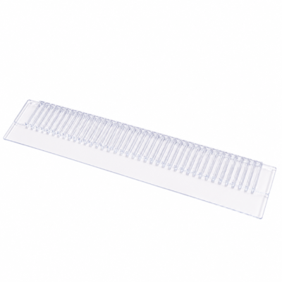 Plastic Toothed Shelf Dividers For Retail Shelving