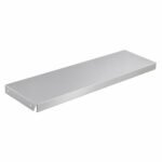 600mm x 200mm Silver Shelf