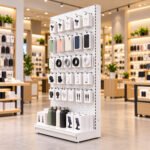 Retail Perforated Back Panel Shelving